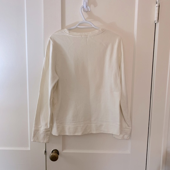 J. Crew Floral Cutout Embroidered Sweater - Picture 3 of 5